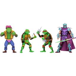 Turtles in Time Action Figures 18 cm Series 2 4-pack