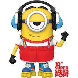Roller Skating Stuart Jumbo Sized POP! Movies Vinyl Figur 25 cm