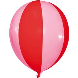 Pink/rød Luftballon ballon 35 cm