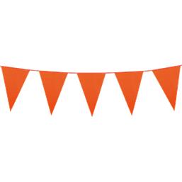Flagbanner - Orange - Stor - 10 meter