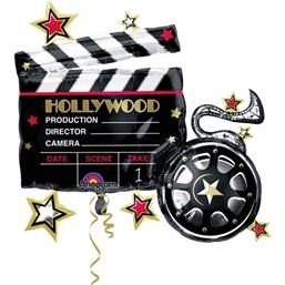 Hollywood VIPKlaptræ Folie ballon 76 cm