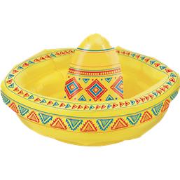 Mexicansk Sombrero Oppustelig 45 cm