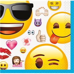 EmojiEmoji Servietter 26x26 cm 16 styk