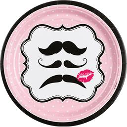 MoustacheMoustache Paptallerkener 23 cm 8 styk