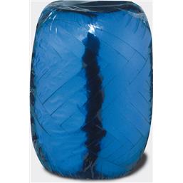 Diverse: Mørkeblå metallic Ballonbånd 20 meter