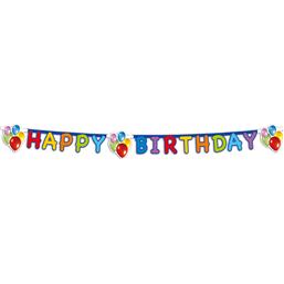 Ballon TemaHAPPY BIRTHDAY Banner