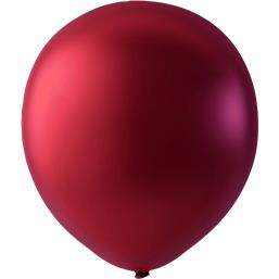 Rød metallic Latex balloner 23 cm 100 styk