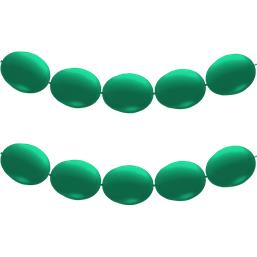 Grøn Link balloner 26 cm 100 styk