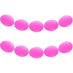 KonfirmationPink Link balloner 26 cm 100 styk