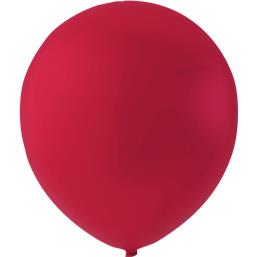 FestartiklerRød Kæmpe ballon 91 cm 10 styk