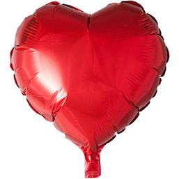 Rød Hjerte Folie ballon 46 cm