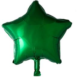 DiverseGrøn Stjerne Folie Ballon 46 cm