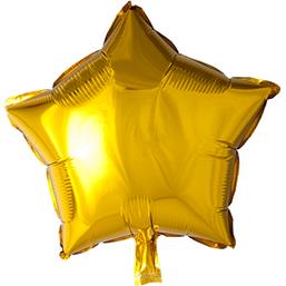 DiverseGuld Stjerne Folie Ballon 46 cm