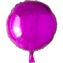 Pink Rund Folie Ballon 46 cm