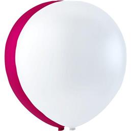 DanmarkRøde og hvide Latex balloner 26 cm 10 styk