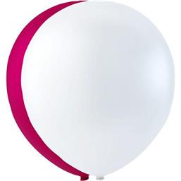 DiverseRøde og hvide Latex balloner 26 cm 10 styk