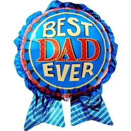 FarsdagBest Dad Ever Folie ballon 74 cm