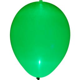 FestartiklerGrøn LED balloner 25 cm 5 styk