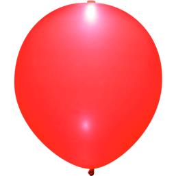 Rød LED balloner 25 cm 5 styk