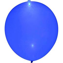 Blå LED balloner 25 cm 5 styk