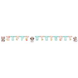 Minnie Mouse banner Happy birthday 2 meter