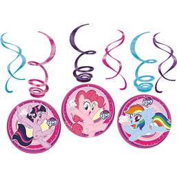 My Little Pony: Cupcake Pony hvirvel dekorationer 6 styk