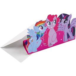 My Little Pony: Cupcake Pony invitationer 8 styk