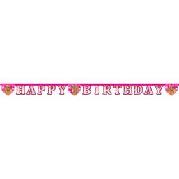 Heste: Lovely Horse ''Happy Birthday'' banner 2 meter