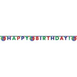 PJ MasksPJ Masks Happy Birthday banner 2 meter