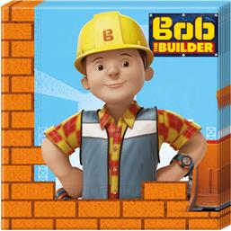 Byggemand BobByggemand Bob servietter 33 x 33 cm 20 styk