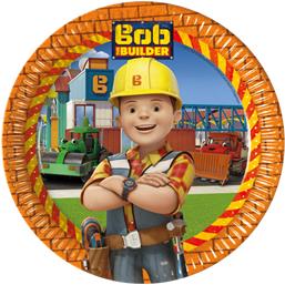 Byggemand BobByggemand Bob paptallerkener 23 cm 8 styk