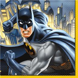 Batman: Batman servietter 33 x 33 cm 16 styk