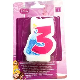 Disney prinsesser fødselsdagslys 3