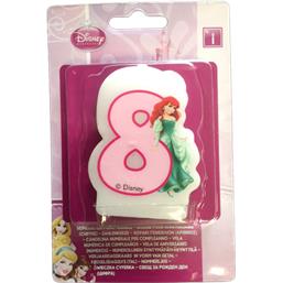 Disney prinsesser fødselsdagslys 8