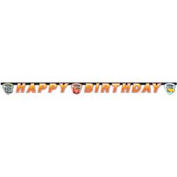 BilerBiler Happy birthday banner 2 meter