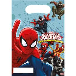 Spider-Man: Spiderman Partybags 6 styk