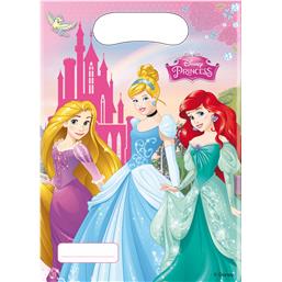 PrinsesserDisney Prinsesser partybags 6 styk