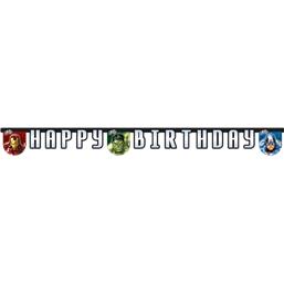 AvengersAvengers Happy Birthday Banner 170 cm