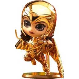 Wonder Woman 1984 Cosbaby Mini Figure (Metallic Gold Version) 10 cm