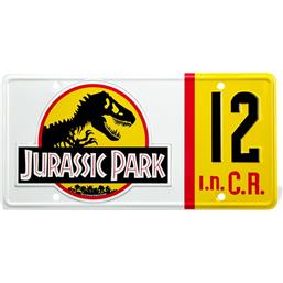 Jurassic Park & WorldDennis Nedry Replica 1/1 Nummerplade