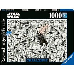 Star WarsDarth Vader & Stormtroopers Puslespil 1000 Brikker