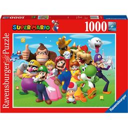 Super Mario Puslespil 1000 Brikker