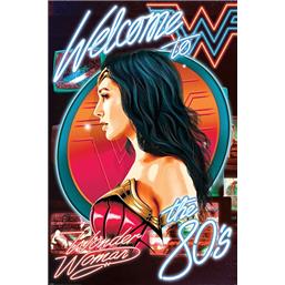 Wonder Woman 1984 Welcome To The 80s Plakat