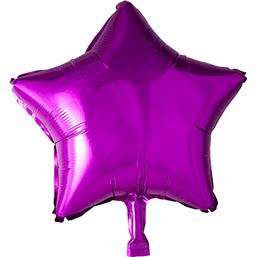 Diverse: Pink Stjerne Folie Ballon 46 cm