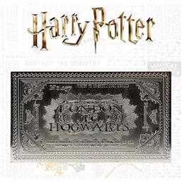 Harry PotterHogwarts Train Ticket Limited Edition (silver plated) Replica