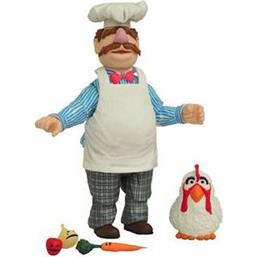 Muppet Show: Swedish Chef & Chicken Action Figures 6-12 cm 2-Pack