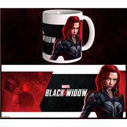 MarvelBlack Widow Krus med film plakaten