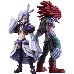 Final Fantasy: Kuja & Amarant Coral Bring Arts Action Figures 16 - 18 cm