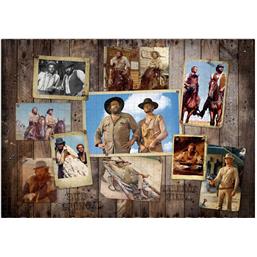 Bud Spencer: Bud Spencer & Terence Hill Western Photo Wall Puslespil (1000 brikker)
