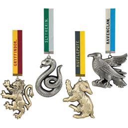Harry PotterHogwarts Mascots Julepynt 4-Pak
